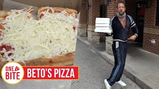 Barstool Pizza Review  Betos Pizza Pittsburgh PA [upl. by Neffets]