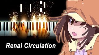 “Renai Circulation”  Kana Hanazawa – Bakemonogatari OP 4 Piano [upl. by Noiramaj766]