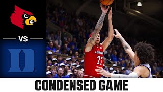 Louisville vs Duke Condensed Game  202324 ACC Mens Basketball [upl. by Labaw]