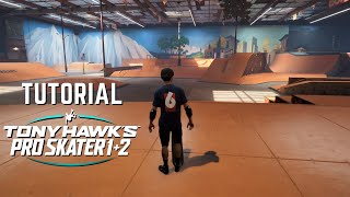 TONY HAWKS PRO SKATER 1  2 Tutorial Lessons [upl. by Esch897]