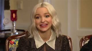 Dove Cameron  Which Cast Member Would She Live With [upl. by Aihsatal]