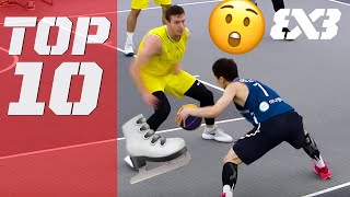 Top 10 Ankle Breakers of 2018  FIBA 3x3 Basketball [upl. by Christan]