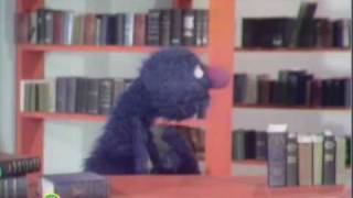 Sesame Street Grover In The Library [upl. by Prissie]